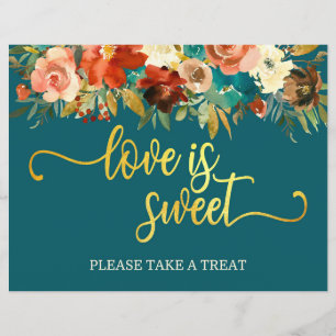 Amor é Sinal de Favor Doce - Casamento Teal & Oran
