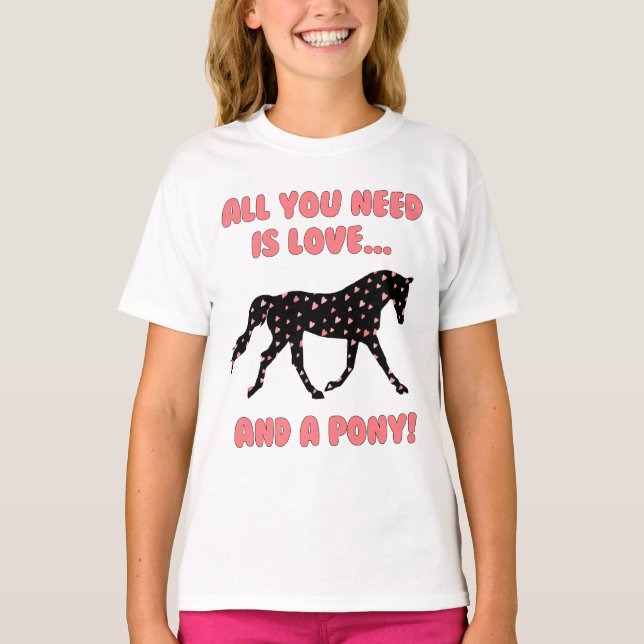 Amor e um pônei (Frente)