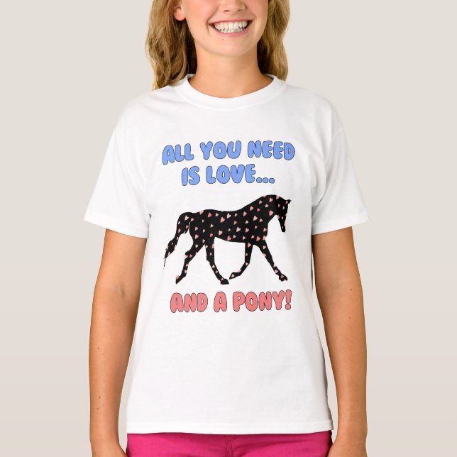 Amor e um pônei (Frente)