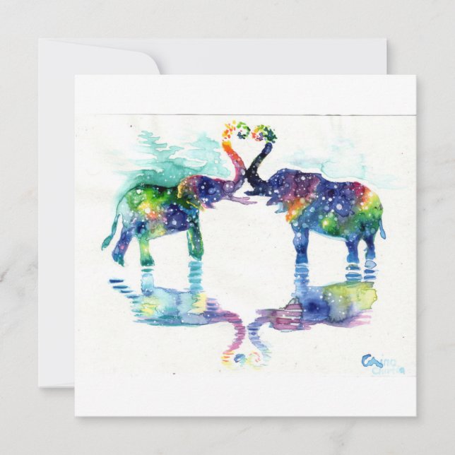 Amor elefante (Frente)