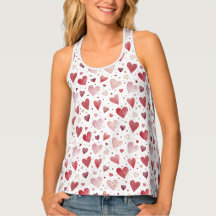 Amor em Aquarela - Padrão Cardíaco Whimsical