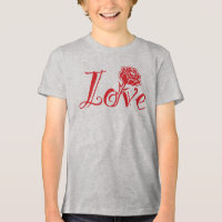Amor em Bloom: Tipografia Elegante com Rosa