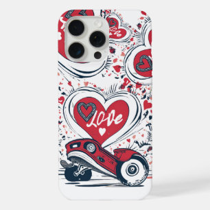 Amor em Rodas - Legal Skateboard Heart Design  