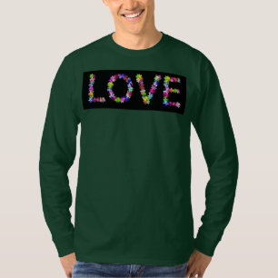 Amor em Todas as Formas Camiseta de Tipografia F