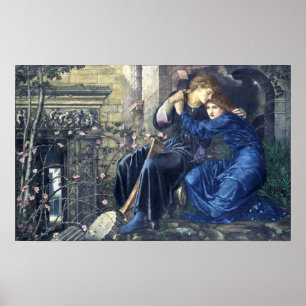 Amor entre o poster das ruínas