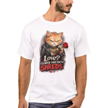 Amor? Eu Desfiei Essa Ideia – Camiseta Engraçada A