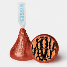 Amor, Favores de Doces do Plural Orange Hershey
