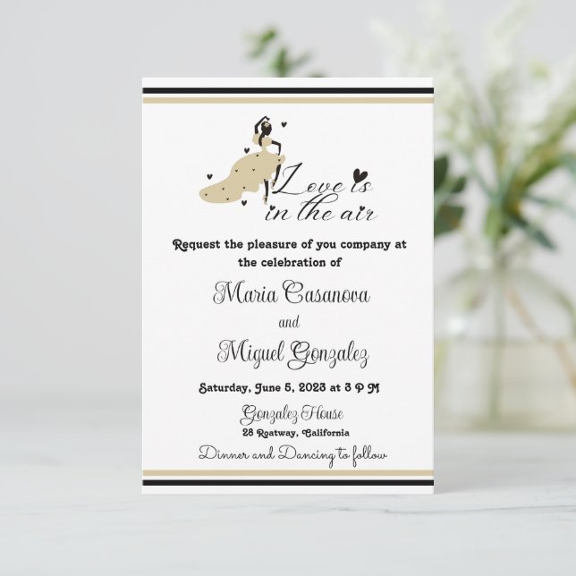 Amor Flamengo Casado Está no ar (Em pé/Frente)