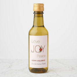 Amor Joy Paz poinsettia Natal