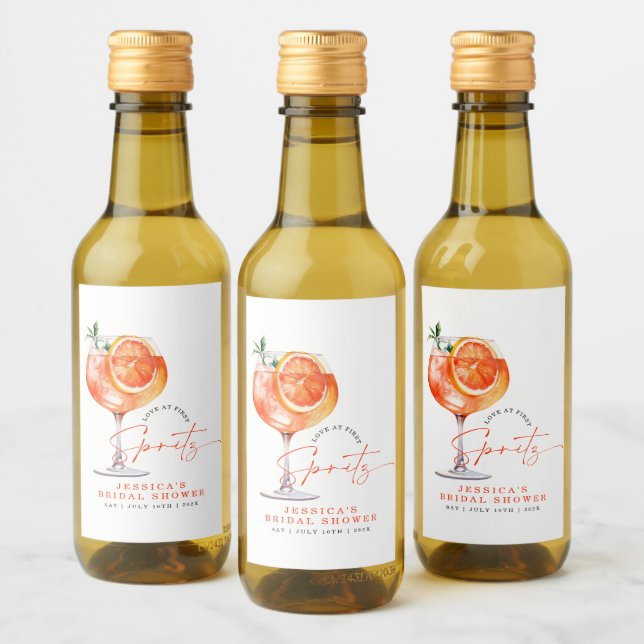 Amor Moderno No Primeiro Chá de panela Spritz (Garrafas)