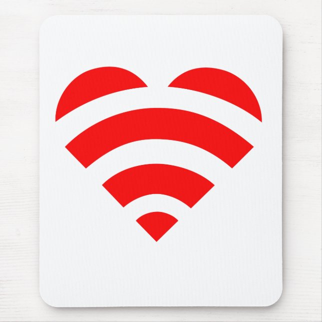 Amor Mousepad de Wifi (Frente)