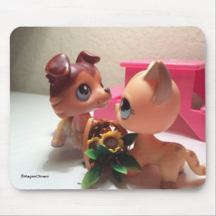 Amor Mousepad do Collie dos LPS