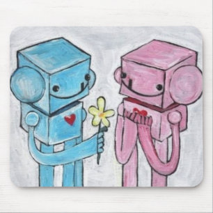Amor Mousepad do robô