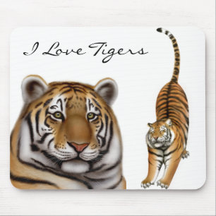 Amor Mousepad do tigre