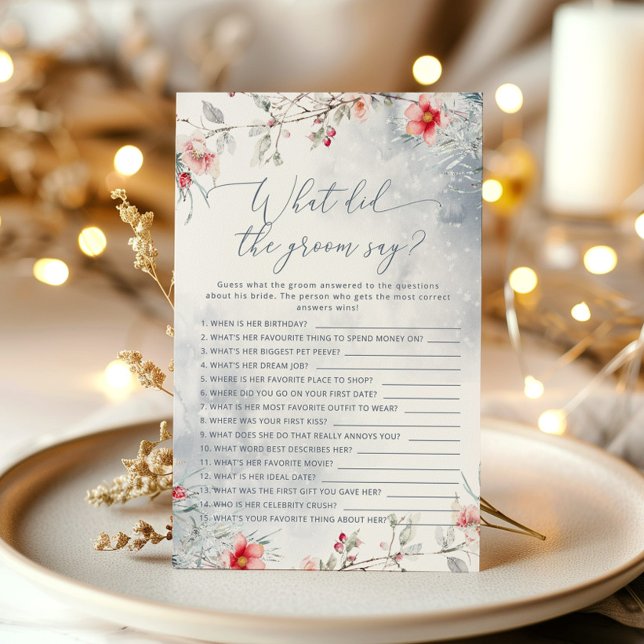 Amor na neve O que o noivo disse chá de panela (Criador carregado)