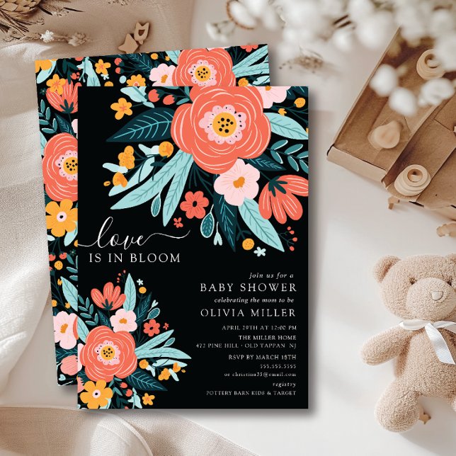 Amor no Convite para Chás de fraldas de Sangue de  (Criador carregado)