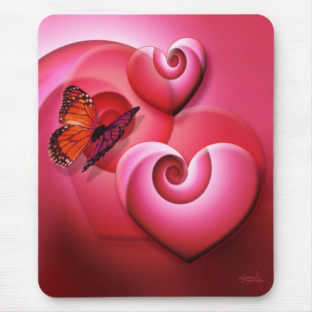 Amor novo Mousepad (Frente)