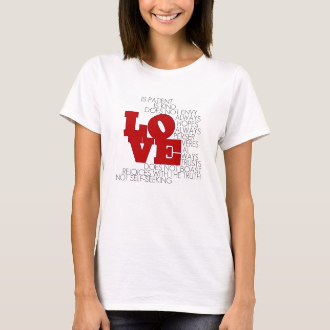 Amor Nunca Falha Camisa (Frente)