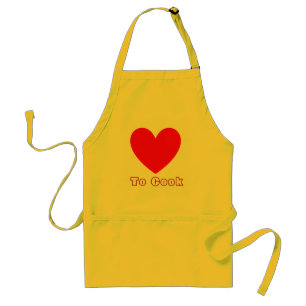 "Amor para cozinhar o avental "