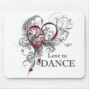 Amor para dançar Mousepad