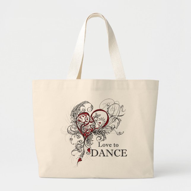 Amor para dançar o bolsa (customizável) (Frente)