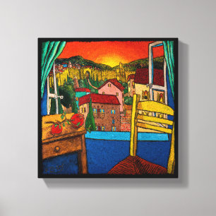Amor para Jerusalem, impressão das canvas de