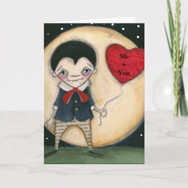 Amor para sempre - Cartão de Saudação (Frente)