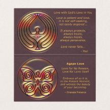 AMOR PBOQUIABERTO - CARTÃO DE TESTEMUNHO