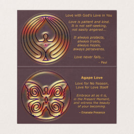 AMOR PBOQUIABERTO - CARTÃO DE TESTEMUNHO