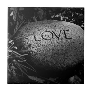 "Amor" Pedra Gravada