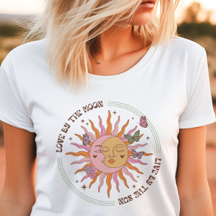 Amor pela Lua Retro Boho Sun