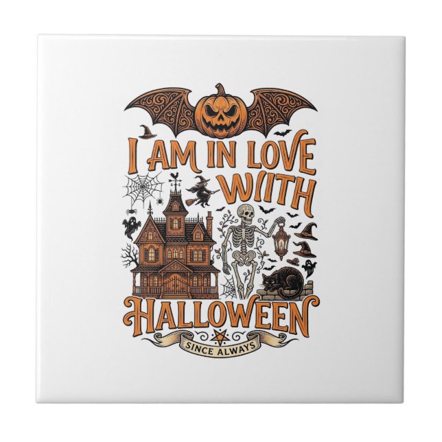 Amor Pelo Esqueleto da Casa Assombrada de Hallowee (Frente)