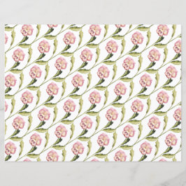 Amor-Perfeito em um Fundo Branco