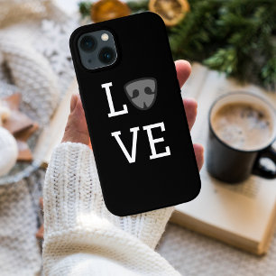 Amor personalizado com nariz de cachorro bonito, p