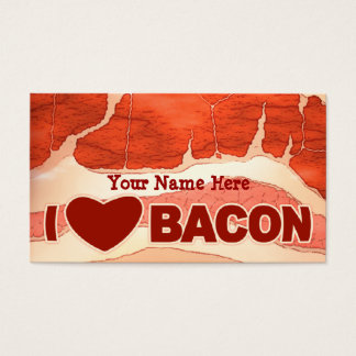 Amor personalizado de bacon