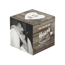 Amor personalizado de madeira russa marrom