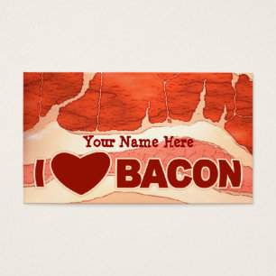 Amor personalizado do bacon