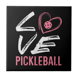 Amor Pickleball Coração Pickle Ball Mulheres Menin