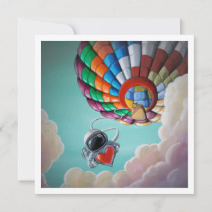 Amor por Astronauta - Mini Impressão