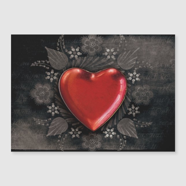 Amor por Namorados Romântico Floral (Frente)