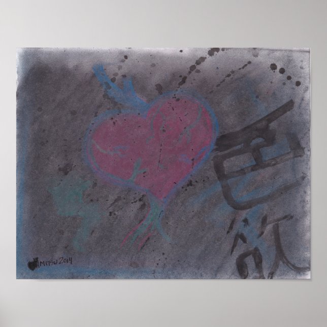 Amor por poster de luxúria (Frente)