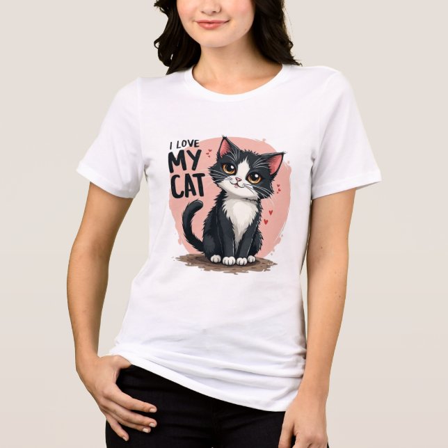 “Amor Purrfeito” “Eu Amo Meu Gato” “Bigodes & Cora (Frente)