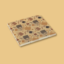 Amor Russo ao Café - Padrões de Mug e Coração