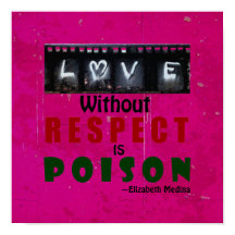 Amor Sem Respeito ~ 12x12 Poster