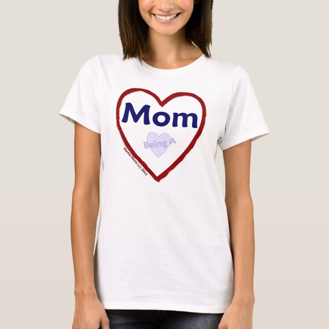Amor: Ser mãe - camisa (Frente)