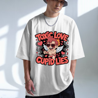 Amor Tóxico - Camisa-T De Blenda + Canvas