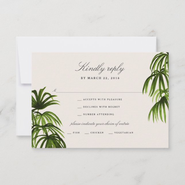 Amor Tropical / RSVP (Frente)