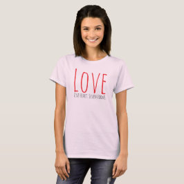 Amor - Um Coração. Sete Formas Camiseta