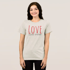 Amor - Um Coração. Sete Formas Camiseta