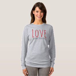 Amor - Uma Camiseta Coração. Sete Formas